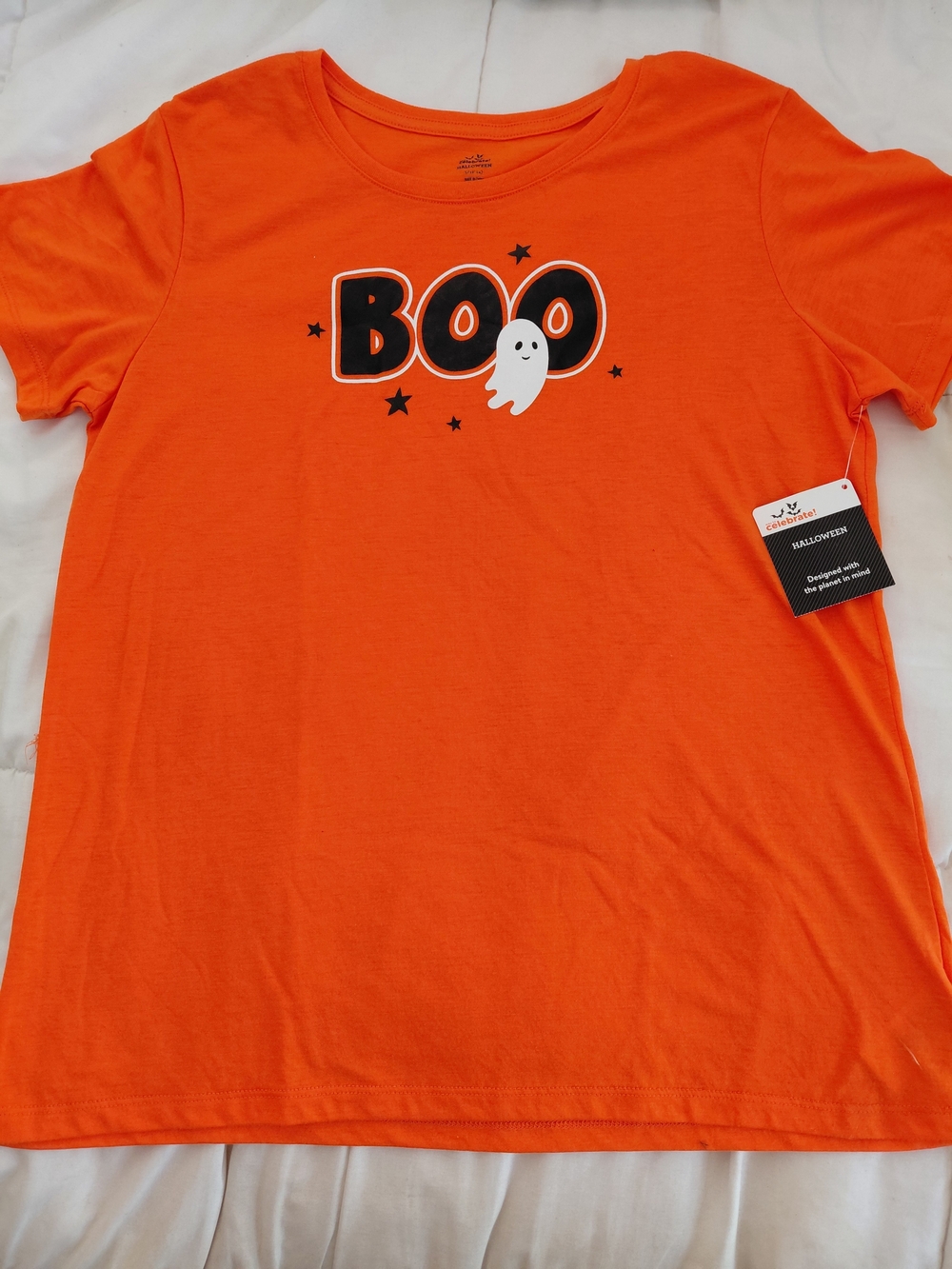 NWT Bright Orange Women’s Halloween 12-14 T-shirt